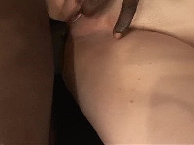 White girl creamy gaping asshole.