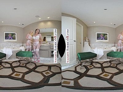 Naughty America - Foursome with friends before wedding