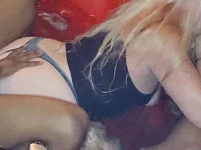 HUSBAND WATCH WIFE GET BBC GANGBANG IN HOT TUB AMATEUR INTERRACIAL REAL MILF HOT