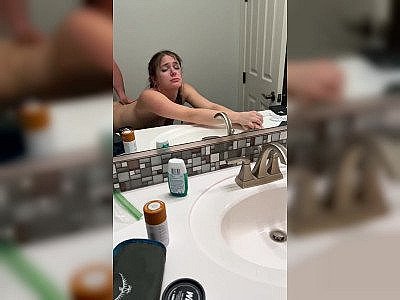 fucking in his moms bathroom