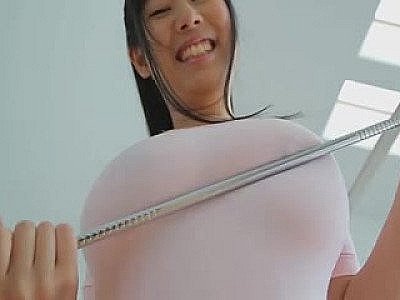 Asian with huge tits