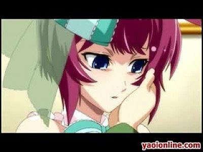 Blonde hentai shemale gets banged