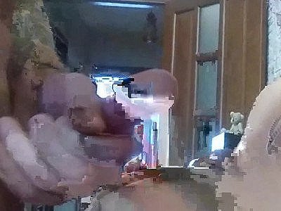 cum in mouth, on face and tits