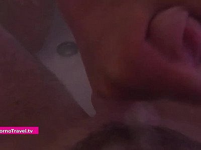 Footjob in a bathtub HD