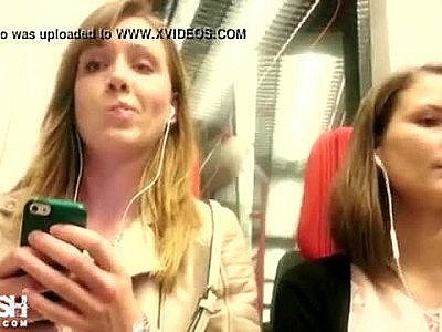 Blind reaction teen bulge flash - 