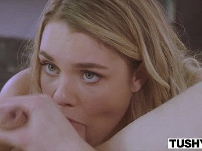 TUSHY Gabbie Carter's Desire To Be Gaped Comes True