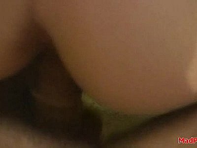  Pierced lips girl in glasses gives a Hot blowjob