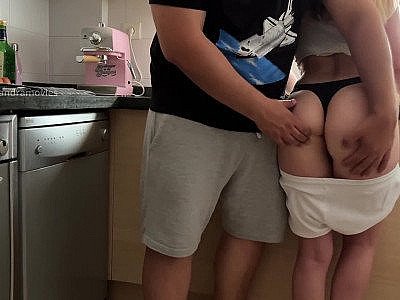 I’m Washing the Dishes and Stepfather Comes into the