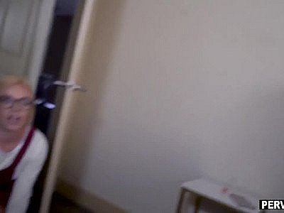 Crazy love triangle with my stepmom and teen stepsis HD