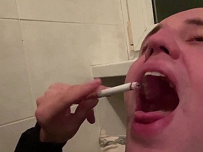 Amateur Close-up Human Ashtray And Spitting Femdom With Smoking Mistress Sofi