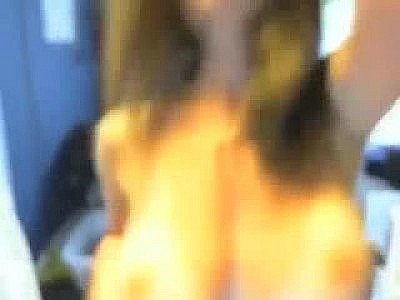 Cute busty striptease