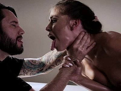 Oily fisting and double vaginal with Adriana Chechik