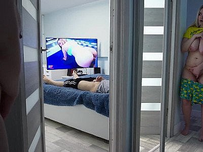 Stepdaughter Spying on Stepdad Part 2, HD Porn 58: 