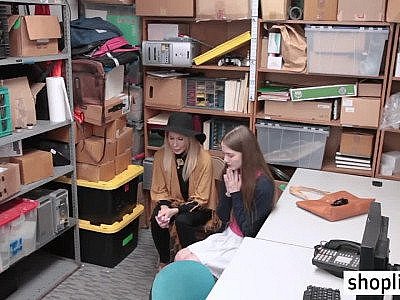 Bad cop fucks a teen and her perverted blonde stepmom HD