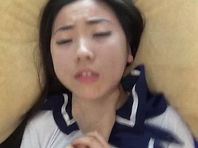 White dude fucking his cute Asian girlfriend