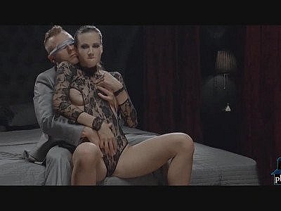 Sexy European MILF likes to dominate her big dick guy