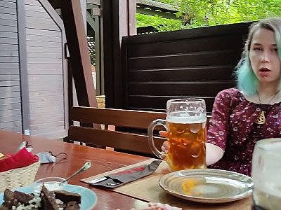 Remote Orgasm Control of My Stepsister in Pub: Free Porn 53