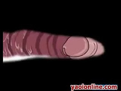 Gay cartoon having anal fuck
