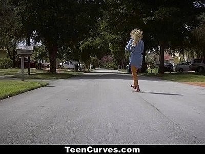 TeenCurves - &lpar;Gia Paige&rpar; Oiled Up and Hardcore Fucked   