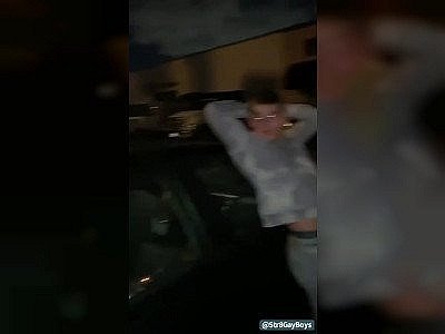 Dude is so horny anyone can suck his dick