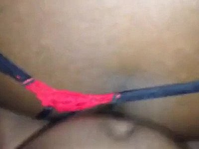 Gros cul blackette string