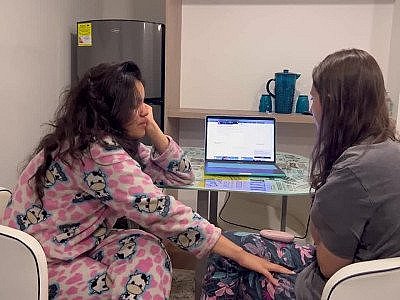 We pretend to study while we secretly touch ourselves