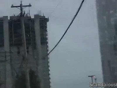 Naughty public teen whore sucks off dick