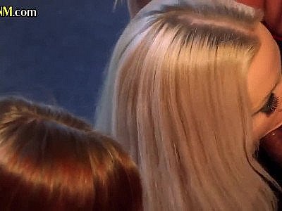 CFNM IR femdom MILFs deepthroat black dick in group