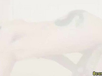 Petite babe having fun with her dildo