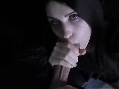 amateur blowjob and facial