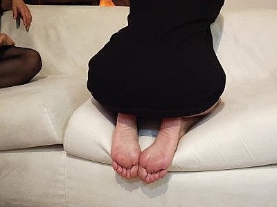 Candid Stepsister Feet