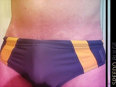 Speedo Bulge - Growing. Bulging. Cumming.