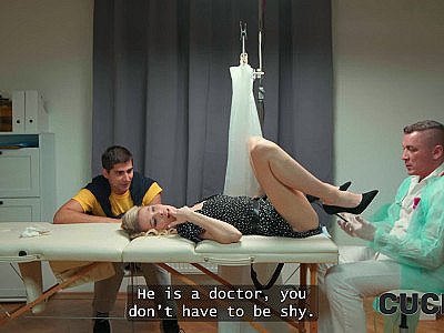 Cuck4K. Sex with the gynaecologist hits so well