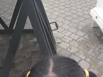 Giving Wet BJ at Ontario Place